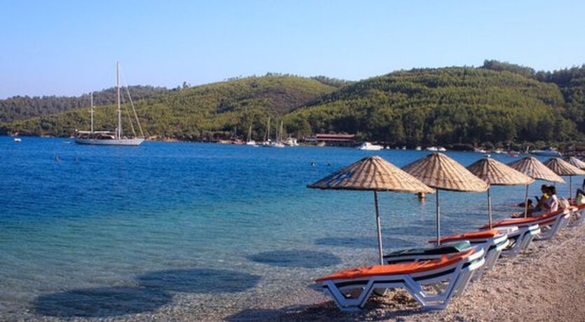 Muğla Akbük Koyunda Deniz Keyfi