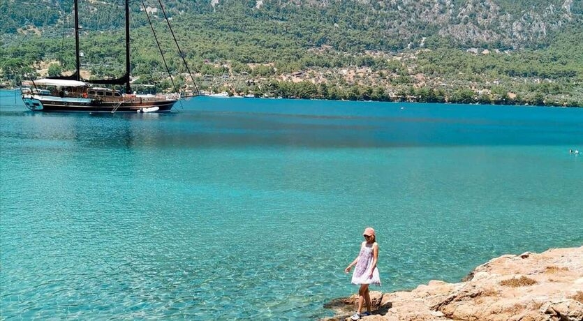 Muğla Akbük Koyunda Deniz Keyfi