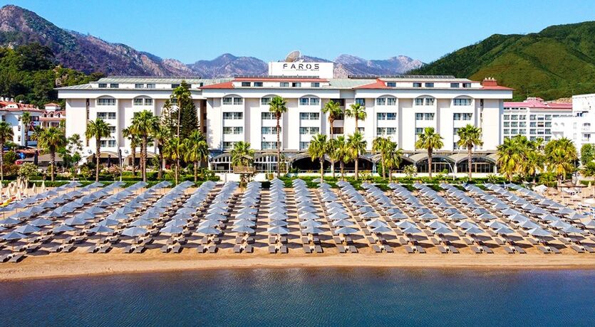 Marmaris Faros Premium Beach Otelde Herşey Dahil 